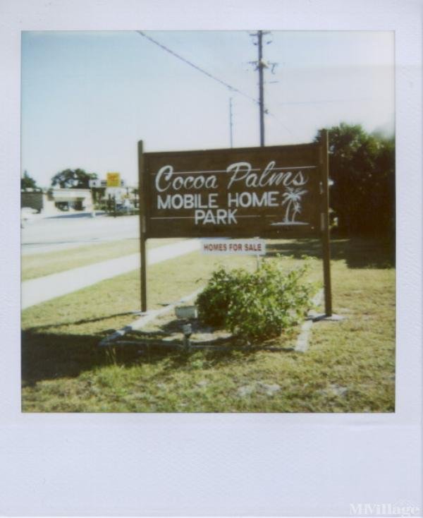 Photo of Cocoa Palms Mobile Home Park, Cape Canaveral FL