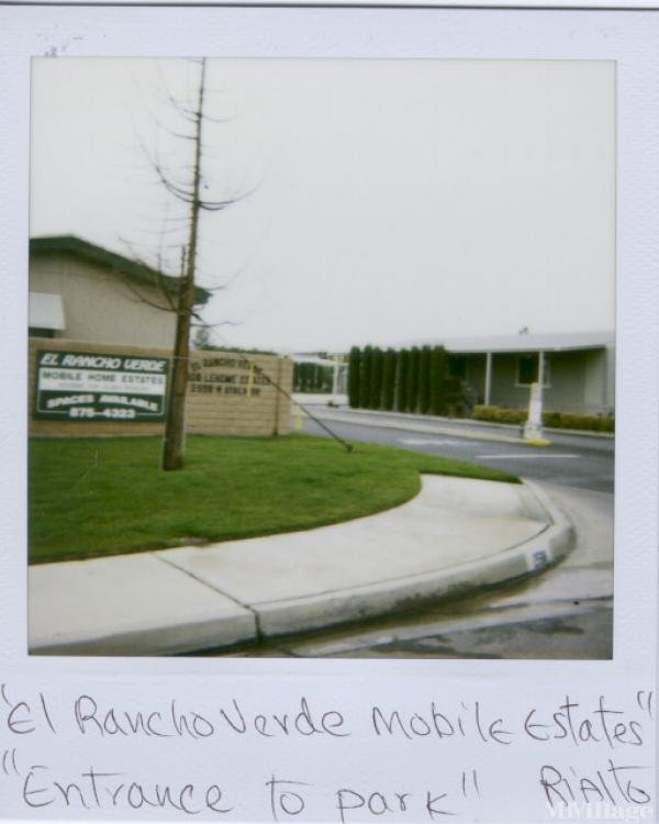 Photo of El Rancho Verde Mobile Home Estates, Rialto CA