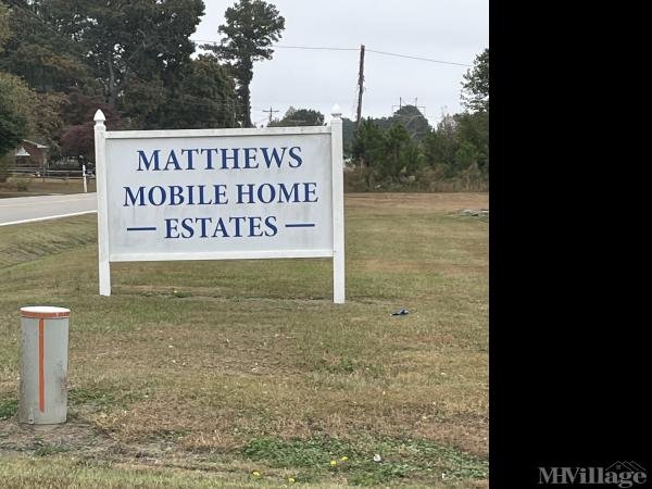Photo of Matthews Mobile Home Park, Farmville NC
