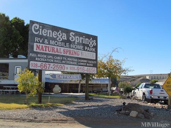Photo of Cienega Springs RV and MHP, Parker AZ