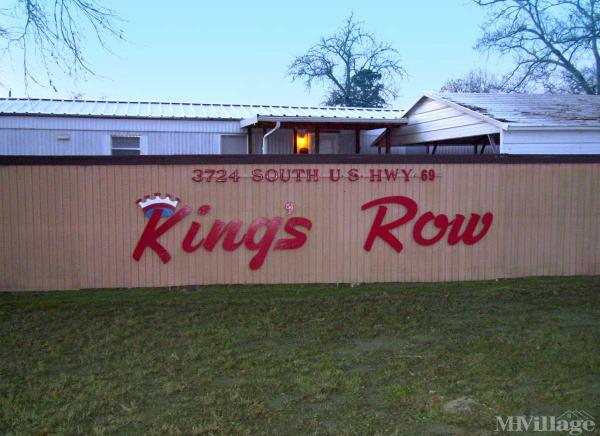 Photo of King's Row Mobile Home Park, Lufkin TX