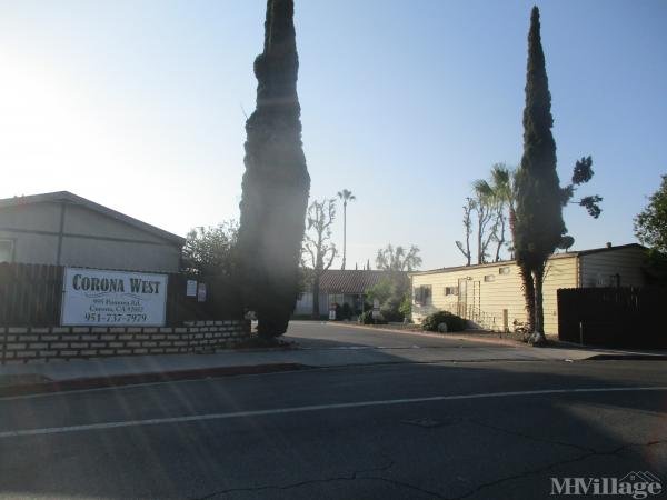 Photo of Corona West Mobile Home Estates, Corona CA