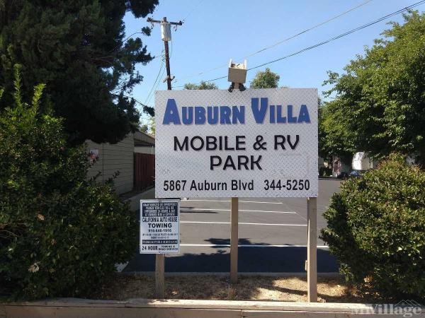 Photo of Auburn Villa Mobile Home & Rv Park, Sacramento CA