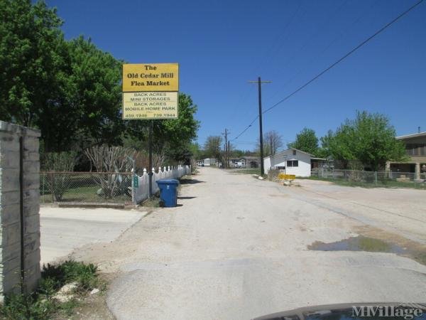 Photo 0 of 2 of park located at 158 Cedar Mill Dr Kerrville, TX 78028