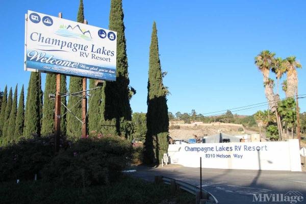 Photo of Champagne Lakes RV Resort, Escondido CA
