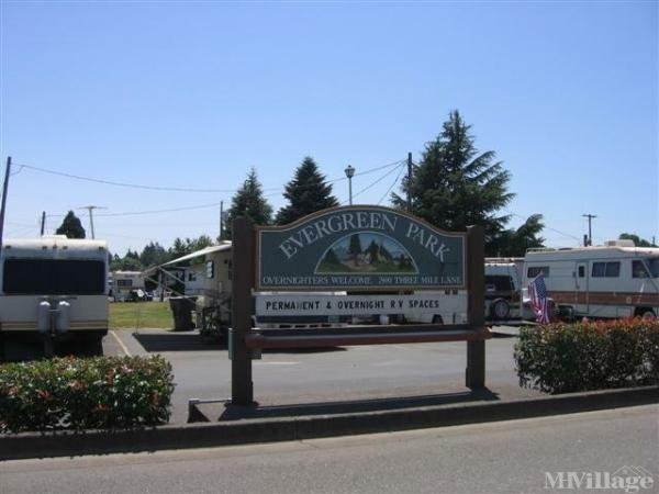 Photo of Evergreen Mobile Home Park, McMinnville OR
