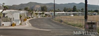 Mobile Home Park in Hemet CA