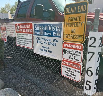 Photo 2 of 6 of park located at 2765 Wrondel Way Reno, NV 89502