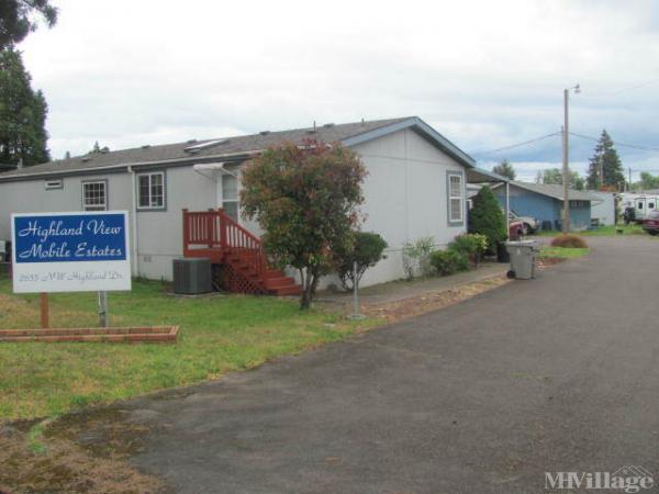 Photo of Highland View Mobile Estates, Corvallis OR