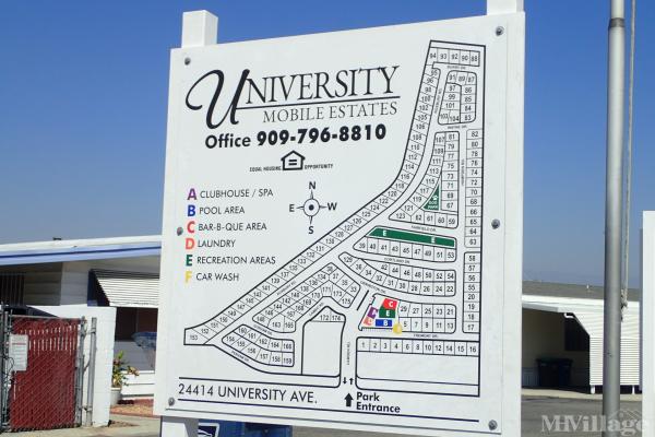 Photo of University Mobile Estates, Loma Linda CA