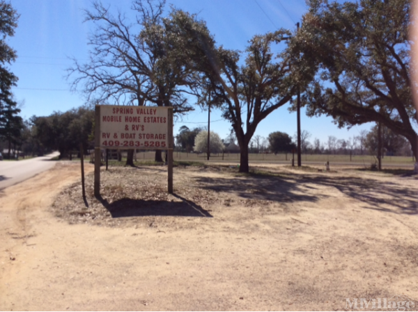 Photo 1 of 2 of park located at 1140 Spring Valley Dr Woodville, TX 75979