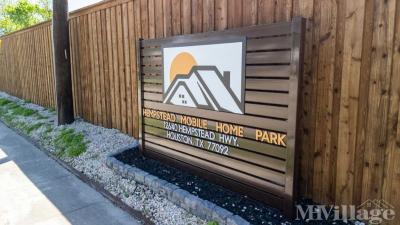 Mobile Home Park in Houston TX