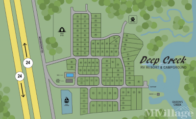 Mobile Home Park in Hubert NC