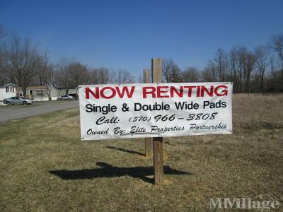 Mobile Home Park in Mifflinburg PA