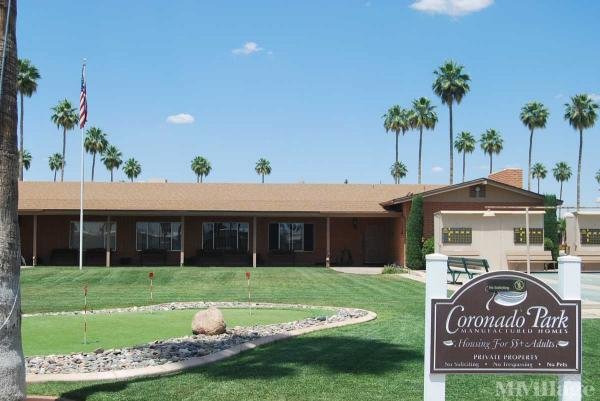 Photo of Coronado Mobile Home Park, Mesa AZ
