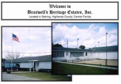 Braswell's Heritage Estates, Inc. mobile home dealer with manufactured homes for sale in Sebring, FL. View homes, community listings, photos, and more on MHVillage.