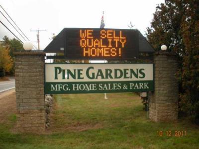 Pine Gardens Mobile Home Park mobile home dealer with manufactured homes for sale in Belmont, NH. View homes, community listings, photos, and more on MHVillage.