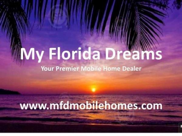 My Florida Dreams mobile home dealer with manufactured homes for sale in Ellenton, FL. View homes, community listings, photos, and more on MHVillage.