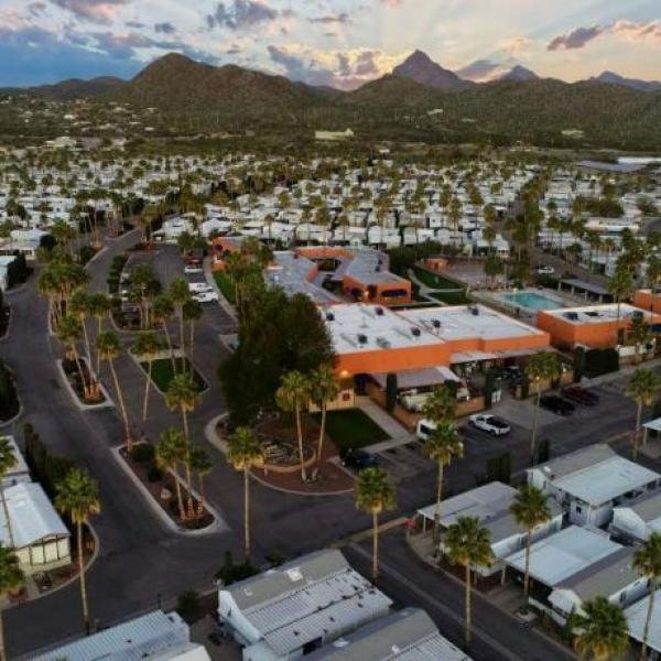 Rincon Country West mobile home dealer with manufactured homes for sale in Tucson, AZ. View homes, community listings, photos, and more on MHVillage.