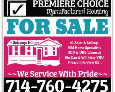 Mobile Home Dealer in Fountain Valley CA