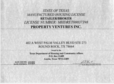 Listed By null null of Property Ventures Inc