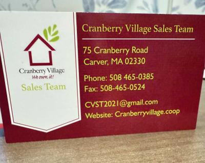 Listed By null null of Cranberry Village Residents Association
